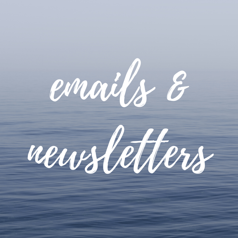 emails & newsletters